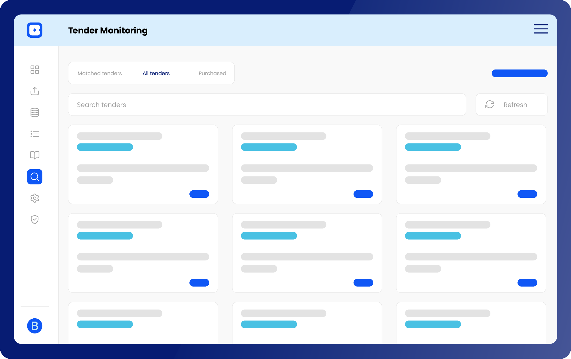 Tender Monitoring Dashboard